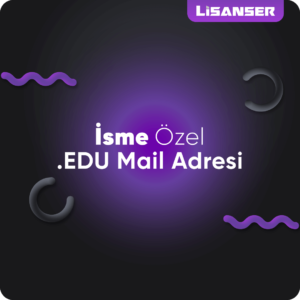 .Edu Mail Adresi - İsme Özel