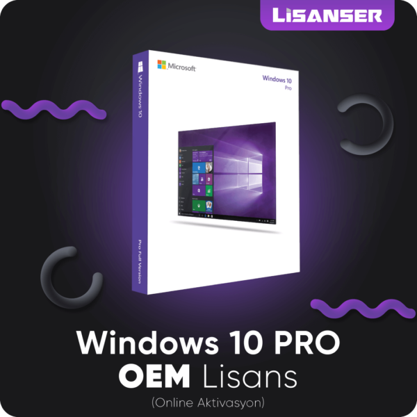 Windows 10 Pro - OEM | Orijinal Lisans Anahtarı